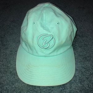 Turquoise skate hat